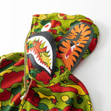 Bape Military Hoodie Men'S And Women'S Casual Camouflage Hooded Sweater
