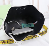 Off White Bag Casual Outdoor Convenient Tote Bag