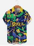 Men Beach T Shirts Men's Short Sleeve Shirt