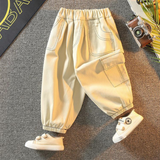 Toddler Boys Pants Crawler Boys' Spring and Autumn Clothing Casual Working Pants