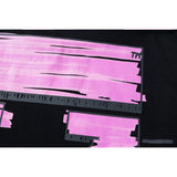 Summer off Pink Gradient Arrow Pattern round Neck Pullover Short Sleeve Men and Women Half Sleeve t shirt