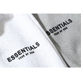 Kanye West Sunday Service Pant Fog Season 8 Flocking Ankle Banded Drawstring Fleece Lined