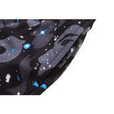 Shark Print Shorts Men's Starry Camouflage Shark Head Fifth Pants Men's Beach Pants Middle Pants