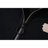 Autumn and Winter Cardigan Zipper Arrow Print Coat Men and Women Casual Fashionable Owt hoodie