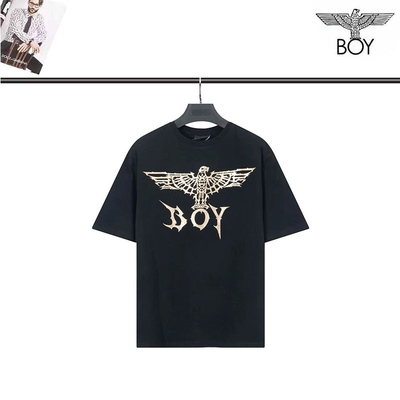 Boylondon T Shirt plus Size Sports Retro Eagle Print