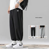 Men Pants Sports Pants Youth Casual Trousers Spring and Autumn Summer Pants