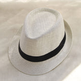 Mens Kentucky Derby Hats Fedora Hat Straw Hat Men's Top Hat Sun Hat
