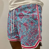 Men Sports Flex Shorts Summer Camouflage Sports Casual Shorts Loose