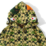 Bape Military Hoodie Camouflage Hoodie Men'S And Women'S Coats