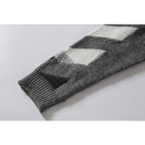 Autumn and Winter Men's and Women's Loose Ow Knitted Sweater Large Size Casual Men's Clothing Owt