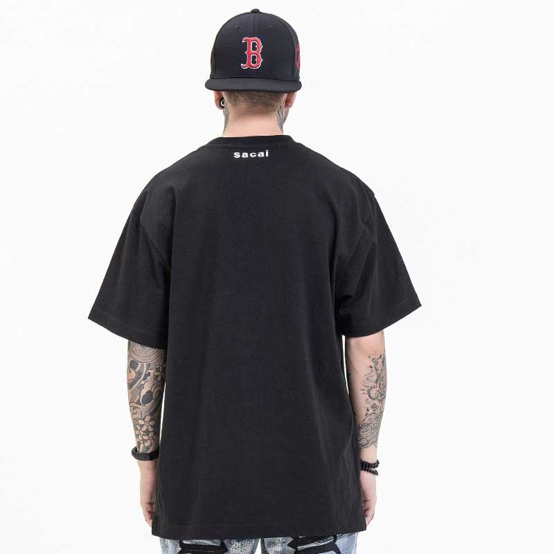 Oversized 90S T Shirt Spring and Summer Joint Name round Neck Loose Short Sleeves T-shirt for Men
