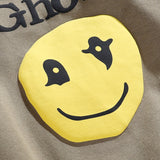 Kanye West KSG Hoodie Smiley Autumn and Winter round Neck Sweater