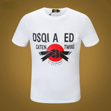 Dsq2 T Shirt Casual Sports Printed Short Sleeve Summer Men