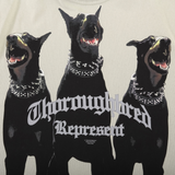 Present Thoroughbred Doberman Dog Print T-Shirt Short Sleeve Men's Summer T-shirt