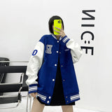 Baggy Jacket Baseball Uniform Spring and Autumn Baggy Coat Embroidery