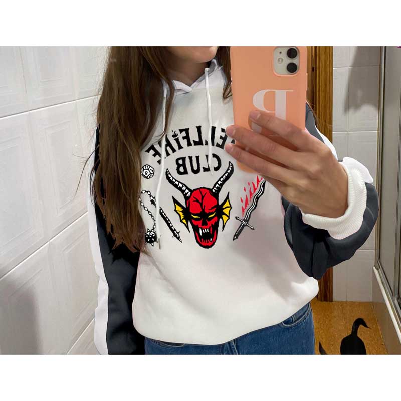 Stranger Things Hellfire Club Hoodie Stranger Things 4 Multicolor Hoodie Men And Women