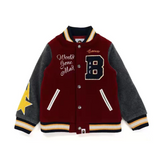 Saint Michael Baseball Jacket Leisure All-Match Letters Embroidered Baseball Uniform