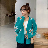 Preppy Aesthetic Sweater Spring and Autumn Coat Loose Autumn Short