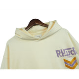 Rhude Hoodie Retro Style Loose Casual Men's and Women's Hoodie