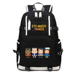 Stranger Things Backpack Men's and Women's Casual Backpack Teenagers Schoolbag