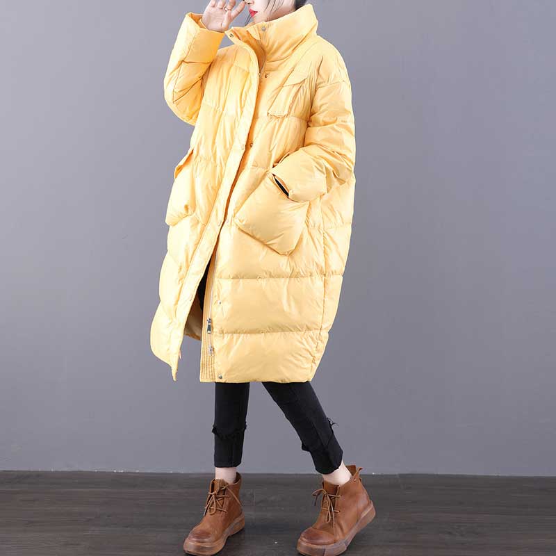 Women Winter Coats Puffer Jacket Down Coat Down Jacket Female Winter Glossy Thickening Stand Collar Coat