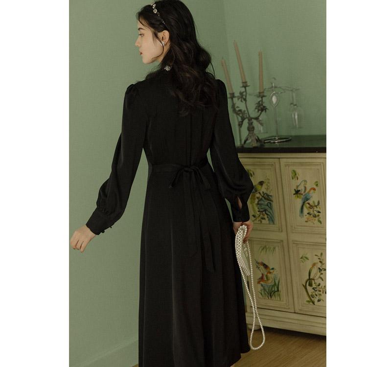 Retro Red cottagecore aesthetic dress