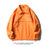 Men Jacket Men's Spring and Autumn Loose Lapel Casual Jacket Coat