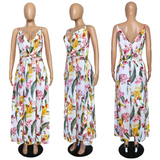 Nina Parker plus Size Dresses Sexy Strap Beach Chiffon Dress