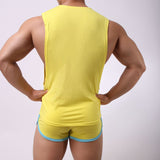 Men Rave T Shirt Men Women Big Cuff Vest Sexy Fashion