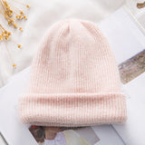 Toboggan Hat Soft Autumn and Winter Warm Earflaps Cap Knitted Hat