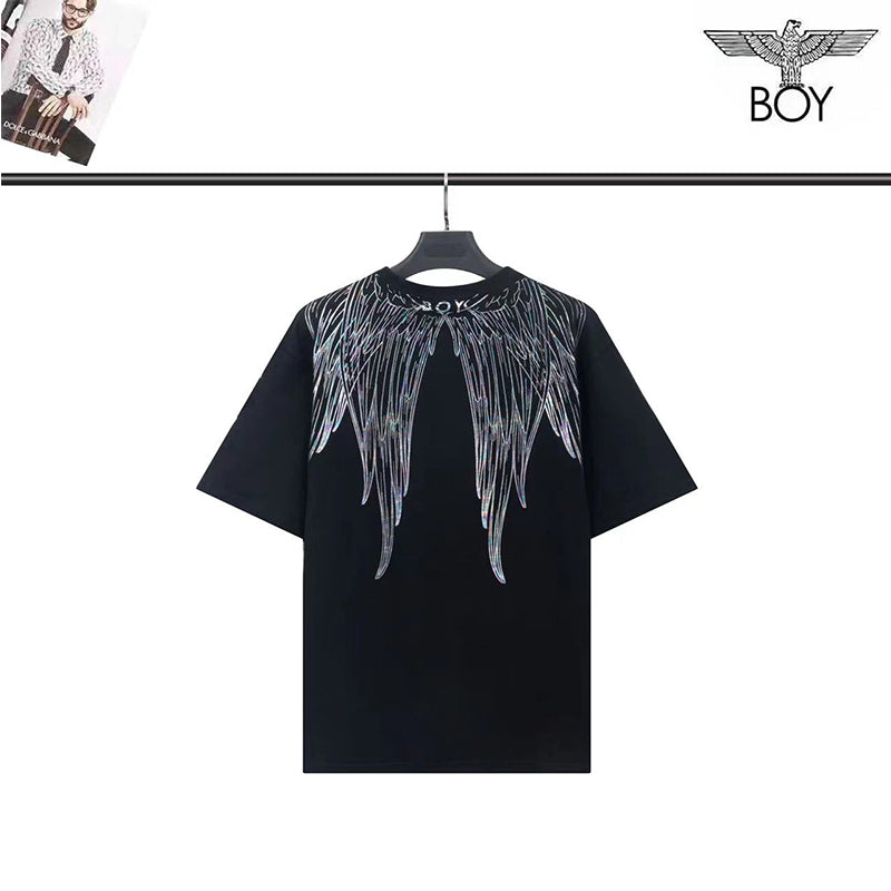Boylondon T Shirt plus Size Sports Retro Casual Fashionable Eagle