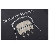 Marilyn Manson Sweatshirt Vintage Loose Sweater Hip Hop Men 'S And Women 'S Hoodies