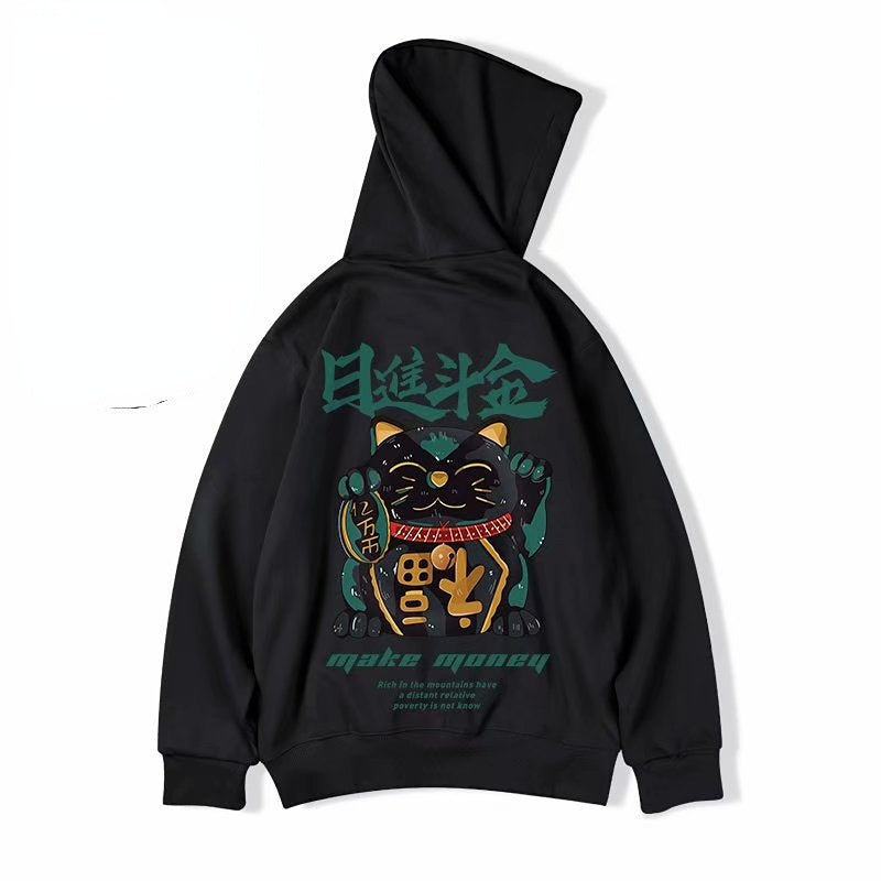 Men Sweatshirts Hip Hop Loose Sweater Men Trendy Coat