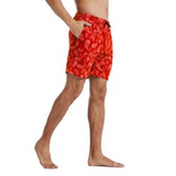 Men Sports Flex Shorts Printed Shorts Loose Summer Casual