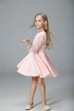 Girl Dress Summer Children's Fashion Hollow Lace Vest Dress