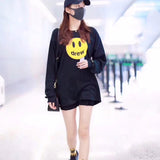 Drew House Long Sleeve High Street Fashionable Loose Baggy Bottoming T-shirt Men