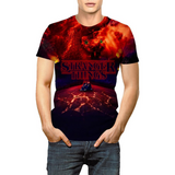 Stranger Things T Shirt 3D Printing Men's Summer