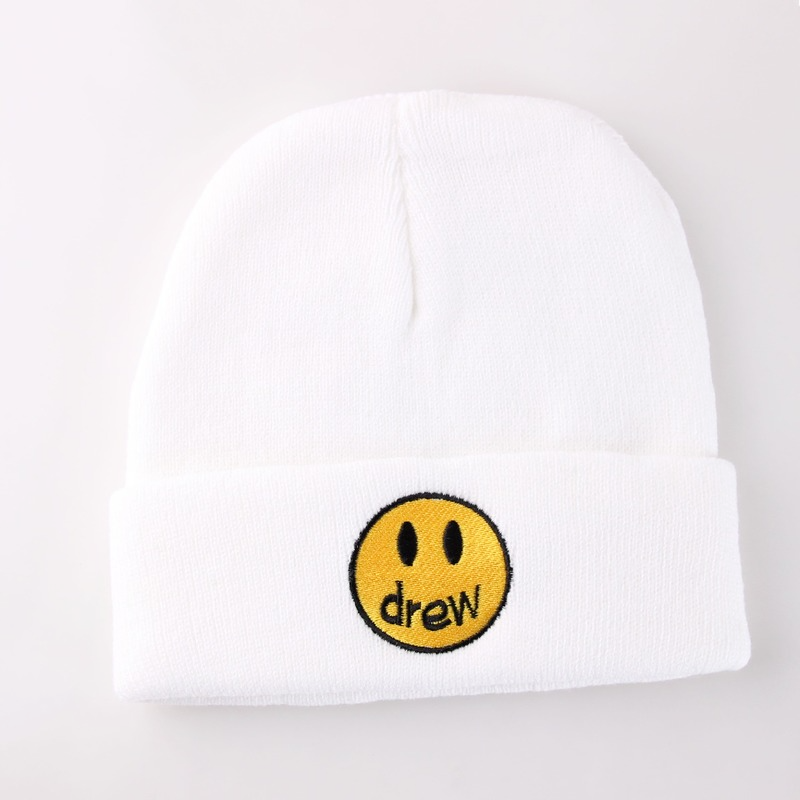 Smiley Face Cap Hip Hop Beanie Hat Fall/Winter Warm Wool Hat