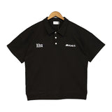 Rhude T Shirt Rhude Joint Name McLaren Embroidered Sports Casual Polo Shirt