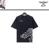 Boylondon T Shirt Casual Fashionable Plus Size Sports Eagle Wings