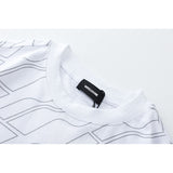 We11 Done T Shirts We11done Line Printing Men's and Women's Same Summer