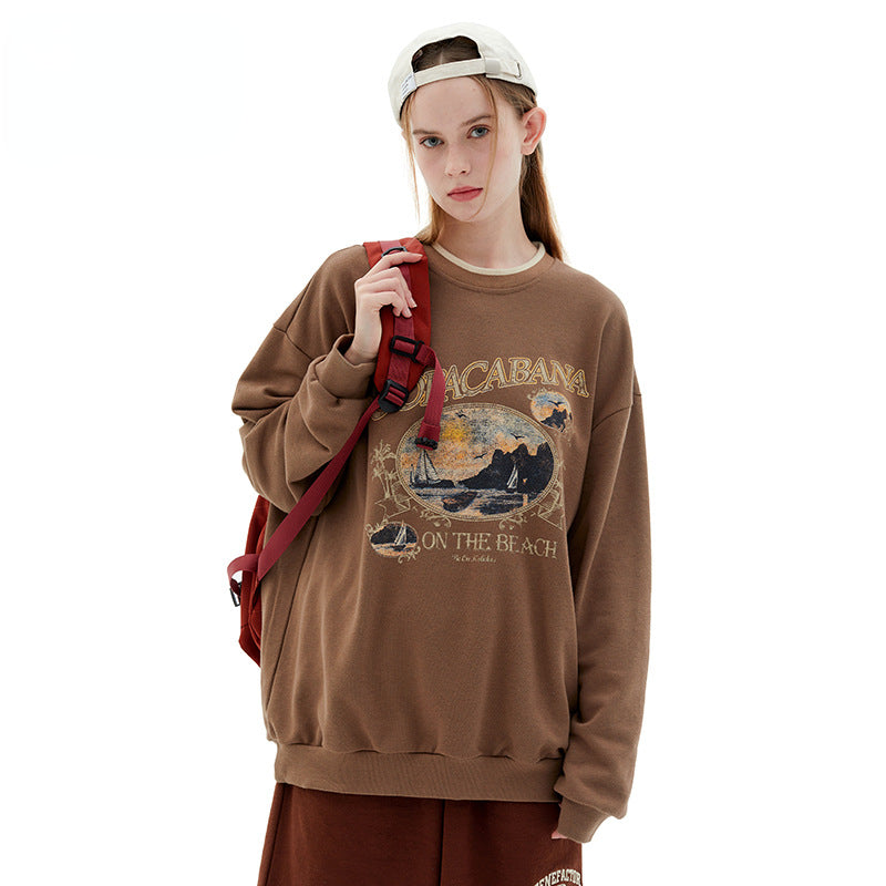Preppy Aesthetic Sweatshirt Heyhenry Vintage Sweater Trendy Men and Women Spring Top