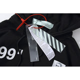 Autumn and Winter Monet Oil Painting Hooded Navy Blue with Velvet Men's Women's Pullover Loose Casual hoodie