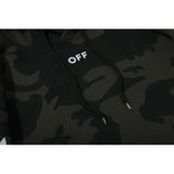 Autumn and Winter Camouflage Printed  Fashion Printed Pullover Owt hoodie