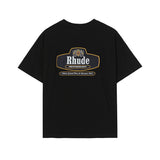 Rhude T Shirt Limited Rhud Hip Hop Loose round Neck