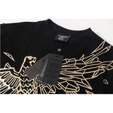 Boylondon T Shirt Casual Fashionable Plus size sports retro