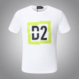 Dsq2 T Shirt DSQ Lian D2 Casual Sports Printed Short Sleeve Summer Men