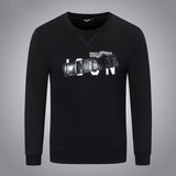 Dsq2 Hoodie DSQ Lian D2 Rectangular Three-Dimensional Printed Sweater Trendy Men's Autumn and Winter