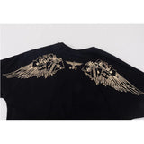 Boylondon T Shirt Plus size sports retro Casual Fashionable