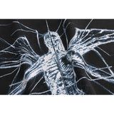 Marilyn Manson T Shirt Vintage Retro Fallen Angel Short Sleeve Summer Loose Fog